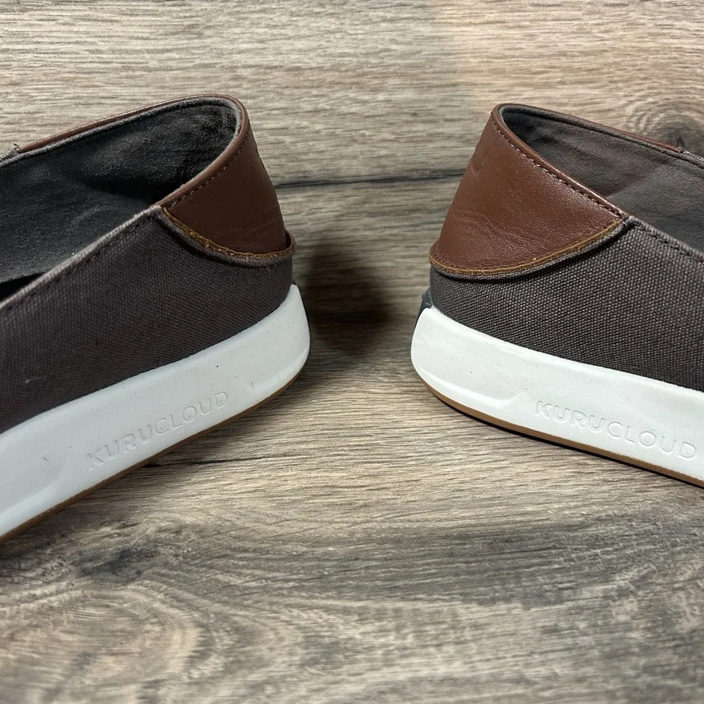 Kuru Pace Mens Size 9.5 Casual Classic Outdoor Slip On Loafers Shoes- Worn Once